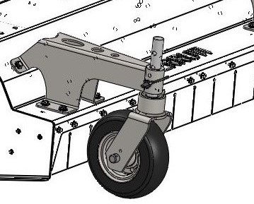 Ruote pivotanti frontali TR-HD HY